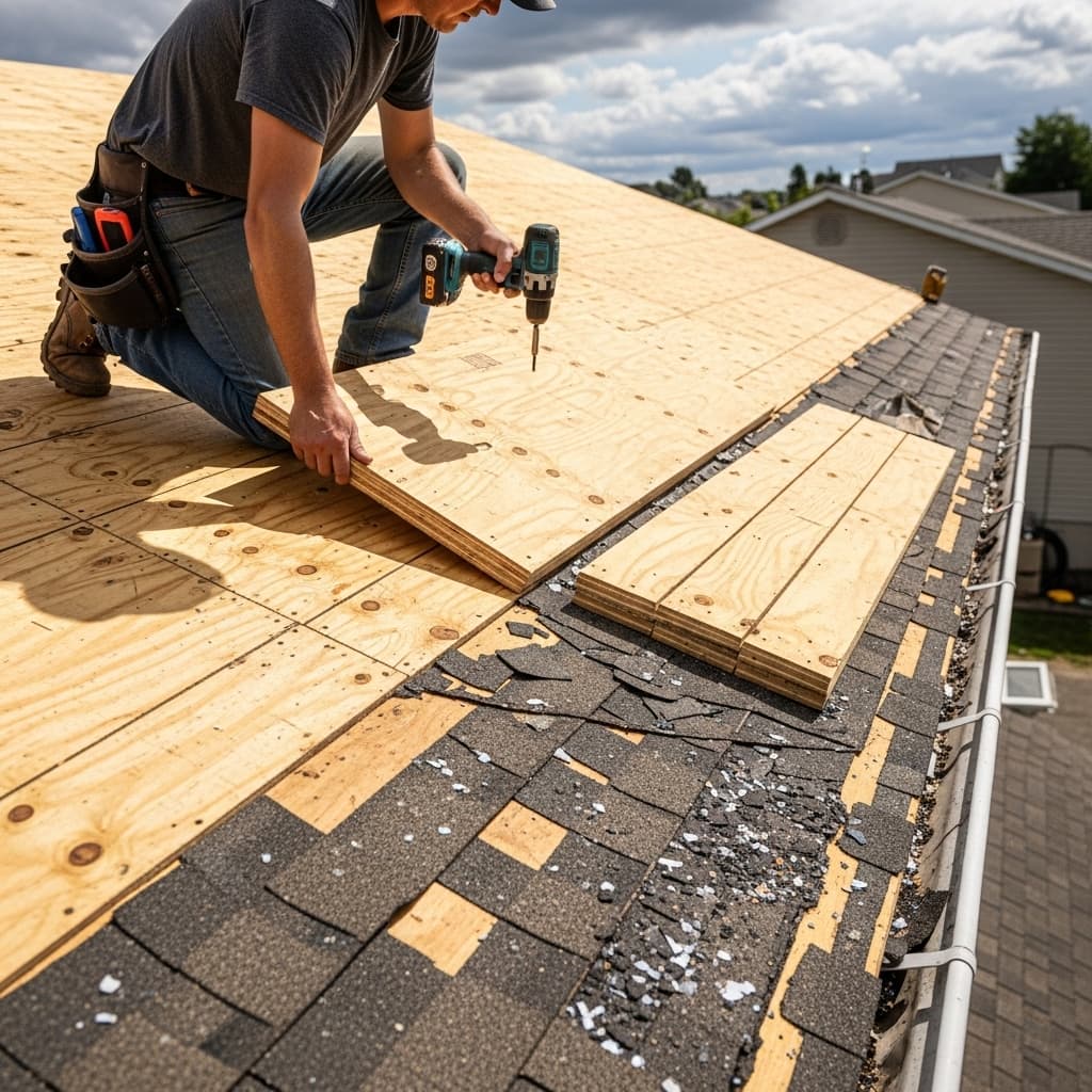 Roof Decking Repairs