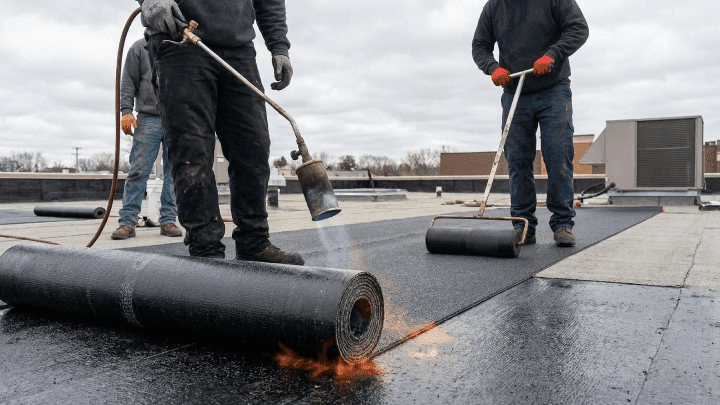 Modified Bitumen Roofing